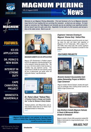 Summer 2009 Newsletter