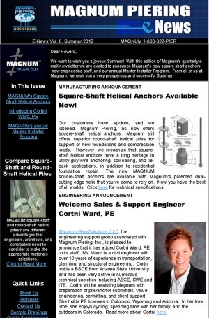 Summer 2012 Newsletter