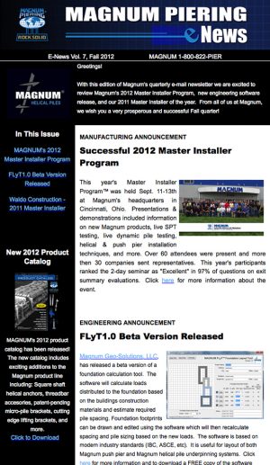 Fall 2013 Newsletter