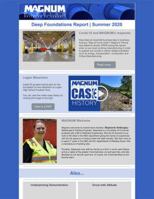 Summer 2020 Newsletter