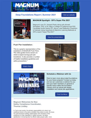 Summer 2021 Newsletter