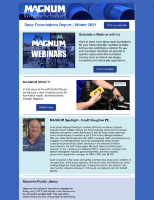 Winter 2021 Newsletter